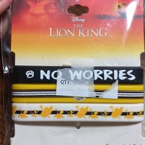 Lion King bracelet set.